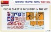 MiniArt 35633 GERMAN TRAFFIC SIGNS 1930-40s 1/35