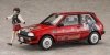 Hasegawa SP633 Toyota Starlet EP71 Rei Hazumi w/ Figure 1/24