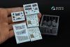 Quinta Studio QD+48490 F-4S Phantom II 3D-Printed & coloured Interior on decal paper (Academy) (with 3D-printed resin parts) 1/48
