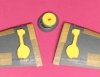 Omask 77217 F6F Hellcat wheel bay plugs (for Eduard) 1/72