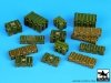 Black Dog T35067 Universal modern plastic boxes accessories set 1/35