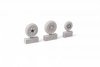 Eduard 648707 F-16 wheels early AMIYA 1/48
