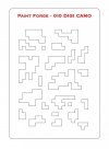 Paint Forge PFST010L STENCIL - DIGI CAMO