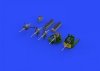 Eduard 672157 H8K2 Emily guns HASEGAWA 1/72