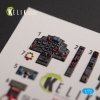 KELIK K72131 Super Etendard - interior 3D decals for Academy kit 1/72