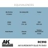 AK Interactive RC910 Air Superiority Blue FS 35450 17 ml