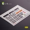 KELIK K35001 KAMAZ 4310 INTERIOR AND EXTERIOR 3D DECALS FOR ANY KIT 1/35