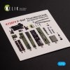 KELIK K72079 F-84F Thunderstreak interior 3D decals for Special Hobby kit 1/72