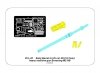 Aber 35L-091 Early barrel to U.S. cal .50 (12,7mm) heavy machine gun Browning M2 HB 1/35