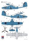 Hobby 2000 72065 Consolidated PBY-5A Catalina ETO ( Academy + CARTOGRAF + MASKI) 1/72