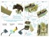 Quinta Studio QD72050 Me-262B-1a/U1 3D-Printed & coloured Interior on decal paper (Revell) 1/72