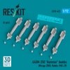 RS72-0422 SUU-11B/A Minigun pod 7,62mm (1 pcs) (3D printed) 1/72