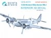 Quinta Studio QDS-48378 Bristol Blenheim Mk.I 3D-Printed & coloured Interior on decal paper (Airfix) (Small version) 1/48