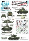 Star Decals 35-C1025 Thunderbolt V / VI / VII 1/35