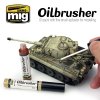 AMMO of Mig Jimenez 3512 Oilbrusher DARK BROWN - farba olejna z pędzelkiem