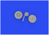 Eduard 648720 Bf 109G-4 wheels EDUARD 1/48