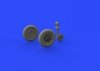 Eduard 648295 Bf 109G-2 wheels  EDUARD 1/48