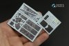 Quinta Studio QD32118 F-117A 3D-Printed & coloured Interior on decal paper (Trumpeter) 1/32