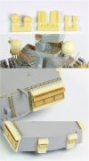 Pontos 31010F1 USS Wisconsin 1991 Add-on Set 1/350