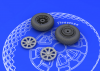 Eduard 648102 F6F wheels 1/48 (EDUARD)