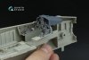 Quinta Studio QD+32252 F-15C PAD-upgraded 3D-Printed & coloured Interior on decal paper (Tamiya) (with 3D-printed resin parts) 1/32