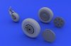 Eduard 648026 MiG-21 wheels 1/48 (EDUARD)