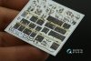 Quinta Studio QD35117 AH-64D Extended forward avionics bays 3D-Printed & coloured Interior on decal paper (Meng) 1/35