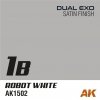 AK Interactive AK1543 DUAL EXO SET 1 – 1A XTREME WHITE & 1B ROBOT WHITE