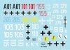 Star Decals 35-C1336 Crimea-Krim. Kuban bridgehead and Novorossiysk. StuG III Ausf E and Ausf G from StuG-Abt. 191 / 197 / 249 / 279. 1/35