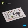 KELIK K72100 Horten Go 229 interior 3D decals for Revell kit 1/72