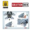 AMMO of Mig Jimenez 6509 How To Paint USAF Navy Grey Fighters Solution Book