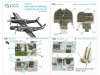 Quinta Studio QD48364 F-82G Twin Mustang 3D-Printed & coloured Interior on decal paper (Modelsvit) 1/48