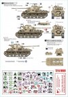 Star Decals 72-A1060 Israeli AFVs # 5 1960 and Six-Day War markings. M50 Super Sherman 1/72