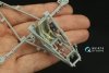 Quinta Studio QD32237 Horten Ho 229 3D-Printed coloured Interior on decal paper (Zoukei Mura) 1/32