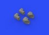 Eduard 648267 Harrier GR Mk.7/9 exhaust nozzles EDUARD, HASEGAWA 1/48 