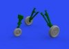 Eduard 648822 F-16A MLU wheels KINETIC MODEL 1/48