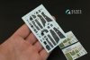 Quinta Studio QD32012 Mirage 2000D 3D-Printed & coloured Interior on decal paper (for Kitty Hawk kit) 1/32