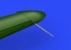 Eduard 648332 Bf 109F&G Pitot tubes 1/48