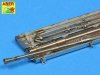 Aber 35L-089 Set of 2 German 2cm L/65 gun barrel for Flak 38 with storage box (1:35)	