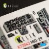 KELIK K72043 MIG-29 FULCRUM-A 9-12 INTERIOR 3D DECALS FOR GWH KIT 1/72