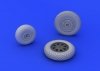 Eduard 648202 P-39 wheels early 1/48 EDUARD