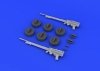 Eduard 632054 Lewis Mk. III WW1 gun 1/32 Hasegawa