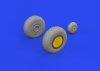 Eduard 632197 A-20G wheels HONG KONG MODELS 1/32