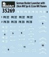 MiniArt 35269 GERMAN ROCKET LAUNCHER with 28cm WK Spr & 32cm WK Flamm (1:35)