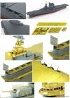 Meng Model ES-007 U.S. Navy Aircraft Carrier U.S.S. Lexington (Cv-2) Extreme Edition 1/700