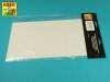 Aber PS-2 Płyty z białego polistyrenu 195 x 315 x 0,50 po 4 szt. / Polystyrene plates 195 x 315 x 0,50 mm x 4 pcs.