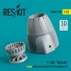 RESKIT RSU32-0159 F-14D Tomcat close exhaust nozzles for Trumpeter kit (3D Printed) 1/32