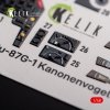 KELIK K48098 Ju-87G-1 Kanonenvogel - interior 3D decals for Italeri kit 1/48