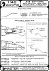 Master AM-48-178 A-4 Skyhawk - WYGIĘTY wysięgnik sondy tankowania (używany w wersjach A-4M/N, OA-4M & late A-4E/F & TA-4F/J) 1/48