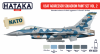 Hataka HTK-AS30 USAF Aggressor Squadron paint set vol. 2 (6x17ml)